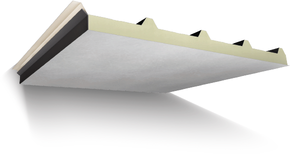 5 Ribben GRP Dakpaneel